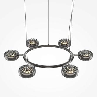 Светильник 78 см, 60W, 3000K, Maytoni Mind MOD299PL-L60BC3K, черный хром