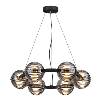 Люстра 63*63*130 см,  LED*W, 4000 К, Odeon Light Troni, черный 5041/60L