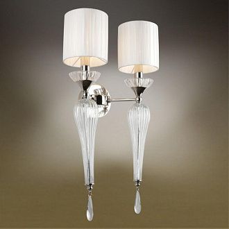 Бра 20*34*64 см, 2*E14, 40W, Aployt Kinia APL.708.01.02, хром