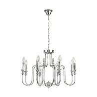 Люстра *64*46,5-96 см, 8*E14*40W, Lumion Suana LUM8317/8, хром
