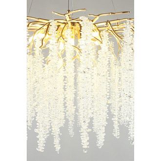 Подвесная люстра 80*80-180 см, 13*G9, 5W, Aployt PAULINA APL.848.03.13, золотой