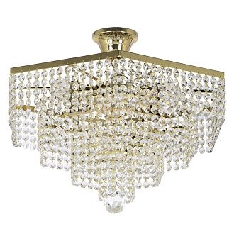 Люстра потолочная *40*21 см, 6*E27*60W, Arti Lampadari Loreto Gold Loreto E 1.5.40.600 G, Золото