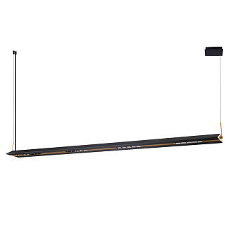 Линейный светильник 179,5*16*160 см, LED, 40W, 3000-6000К, Favourite NORMAN 4398-18P черный