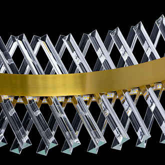 Люстра 80 см, 100W, 3000K-5500K Citilux Ричард CL336083 золото