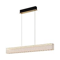 Подвесной светильник 97*8*25,5-315,5 см, *LED*28W, 3000K, Maytoni Majesty MOD517PL-L28BS3K, Золото