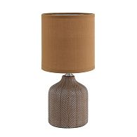 Настольная лампа 13*13*27 см, 1*E14*40W, Lumion Inina 8175/1T, коричневый