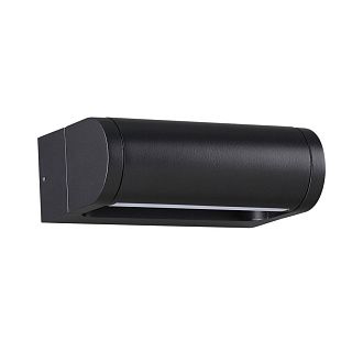Настенный светильник 18 см, 12W, 3000K, Odeon Light 7117/12WL, черный