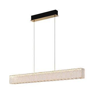 Подвесной светильник 97*8*25,5-315,5 см, *LED*28W, 3000K, Maytoni Majesty MOD517PL-L28BS3K, Золото