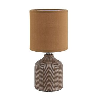 Настольная лампа 13*13*27 см, 1*E14*40W, Lumion Inina 8175/1T, коричневый