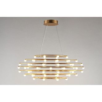 Подвесная люстра 100*40*70-360 см 60W, 3000K, Aployt Banzhamin APL.851.03.60, бронзовый