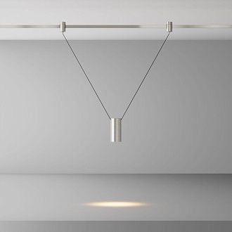 Трековый магнитный светильник 12W, 3000K, Maytoni Technical Focus Led Flarity TR157-1-12W3K-PT, платина