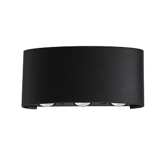 Бра 6*1W, 3000K, 17*4 см, Crystal Lux CLT 023W3 BL Черный