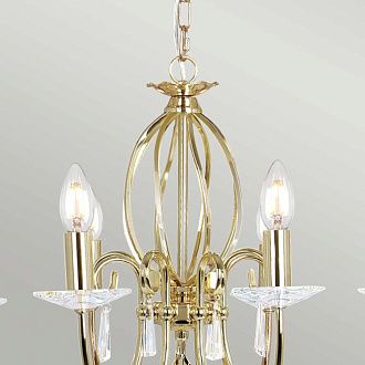 Люстра Elstead Interior, Арт. AG8-POL-BRASS