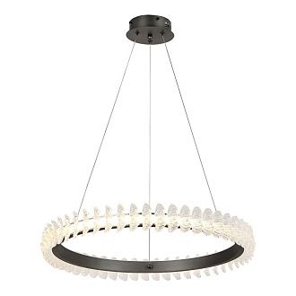 Люстра подвесная *80*45-100 см, 1*LED*61W, 4000K, Lussole  LSP-7495, серый