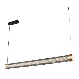 Линейный светильник 126,5*9*50-130 см 29W, 3000K, Aployt Meri APL.657.03.29, черный