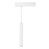 Светильник подвесной для трека PRO диммируемый 4*32 см, 10 W 3000K 3000-6000K Lightstar Teta 205406 белый