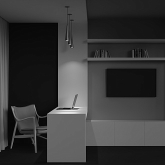 Подвесной светильник Maytoni Modern Nevill P318-PL-01-N, никель