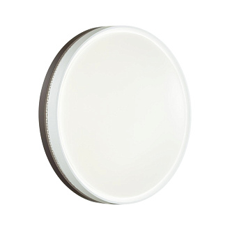 Светильник *41,5*9,7 см, LED 1*48W, 4000 К, Sonex Nohava Brown 7668/DL, белый/темно-коричневый