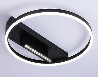 Светильник 50*11 см, LED 60W, 3000К, черный Ambrella Comfort LineTech FL51458