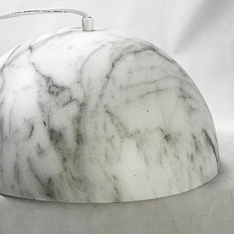 Подвесной светильник Lussole Lgo GRLSP-0179, диаметр 30 см, белый-серый