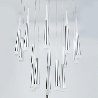 Люстра 66*300 см LED*112 W, 3000 К Citilux Вегас Алюминий CL227160