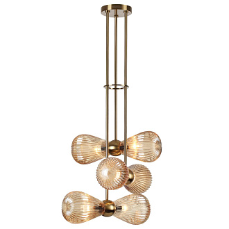 Светильник 50 см, Odeon Light Elica 5402/6, золото