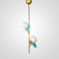 Подвесной светильник Light of MATISSE ONE Multicolored 2 26*26*51,5 см, 2*G9*20W, ImperiumLoft MATISSE-ONE01, Латунь, Разноцветный