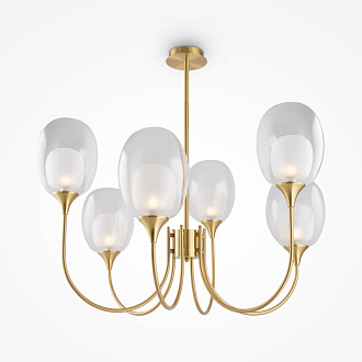 Светильник 95 см, Maytoni Aura MOD016PL-06BS, латунь