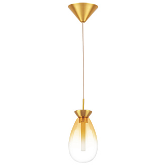 Подвес 10*30/150 см, 4W 3000K Lightstar Colore 805113 Красное золото