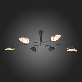 Люстра потолочная 135 см, ST LUCE SPRUZZO SL305.402.06 Черный