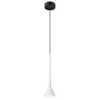 Подвесной светильник 12*150 см, LED, 6W, 4000К, Favourite Klokken 4407-1P черный