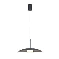 Подвесной светильник 46*180 см, *LED*12W, 3000K, Mantra Lidia MAN8977, темно-серый