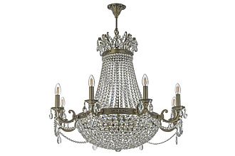 Люстра *81*75 см, 8*E14*40W, Dio D`arte Lodi Antique Lodi E 1.6.8.600 A, Бронза