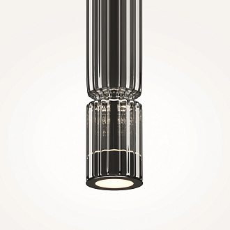 Подвесной светильник 8*8*365 см, LED, 12W, 3000К, Maytoni Ordo MOD272PL-L12B3K1 черный