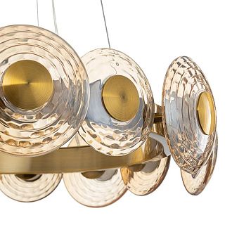 Светильник 75 см, 72W, 3000K, Citilux JANTAR CL240173, латунь