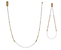 Светильник 30*150 см, Led 17W 4000К Бронза Kink Light Бофорт 08060-1A,20