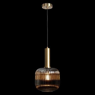Подвесной светильник Loft IT 2070-B+BR, диаметр 20 см, медь
