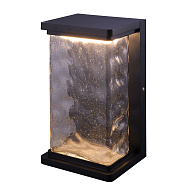Уличный настенный светильник 27 см, 15W, 4000K, Arte Lamp Atlantis A2313AL-1BK, черный