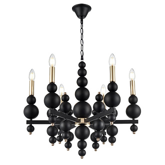 Люстра 62*94 см, 6*E14 Lumion Nana 8106/6 черный