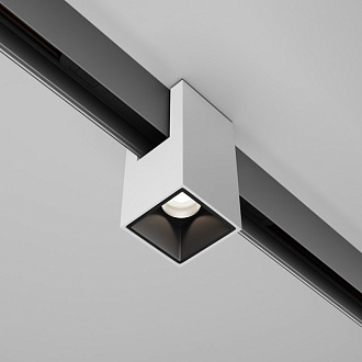 Светильник на шине 19,3*5,3*10,4 см, LED, 7W, 4000К, Maytoni Technical ALFA TR121-2-7W4K-W белый