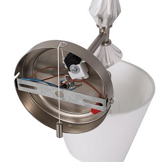 Бра с выключателем *17*37-37 см, 1*E14*40W, Lumion Vermont LUM8274/1W, стальной; серебристый