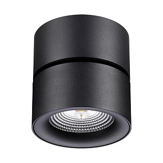 Светильник 10 см, 25W, 4000K, NovoTech OVER GRODA 358781, черный