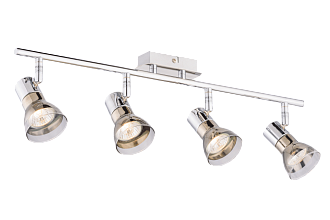 Спот L600 x W70 x H110, мм, 4*15W (60W), CH (Хром) Sfera Sveta 8732-04/I102 CH