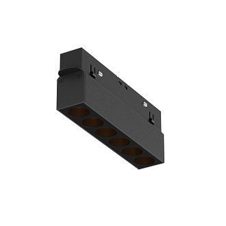 Трековый магнитный светильник 13 см, 6W, 3000K, Maytoni Technical Points TR031-2-6W3K-B, черный