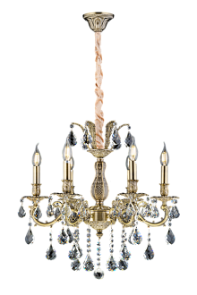 Люстра 570*630-1040, 6*E14, 40W NewRgy Premium 1118/6D AB, Бронза