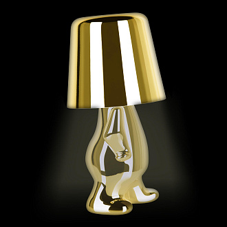 Настольная лампа 9*19 см, 1*LED*3W LOFT IT Brothers 10233/C Gold золото