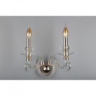 Бра 20*35*35 см, 2*E14, 40W, Aployt Daniele APL.701.01.02, золотой