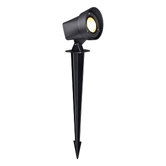Светильник ландшафтный 9,8*11,7*46,2 см, 1*LED*13W, 3000K, Novotech Landscape 359529, черный