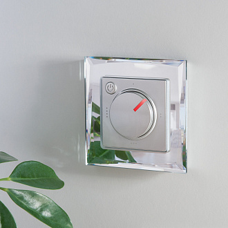 W1151106 Терморегулятор электромеханический для теплого пола, серебряный Werkel, 4690389156021