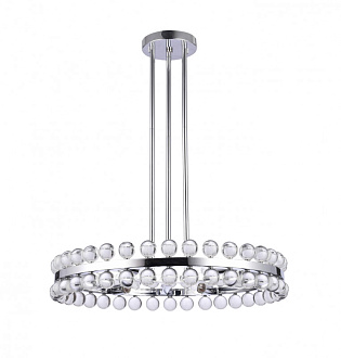 Подвесная люстра  66*110 см, 6*E14 хром Vele Luce Baldassare VL4143L16